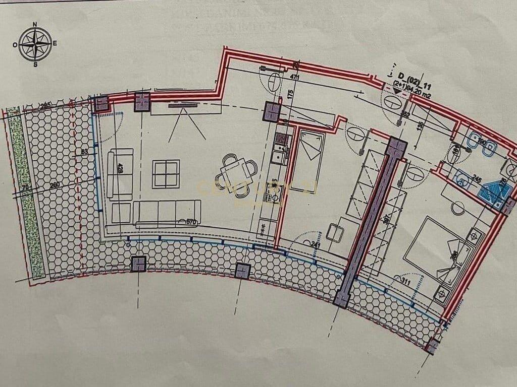 Zyre me Qera+Post parkimi Residenca Lake View ENT119689