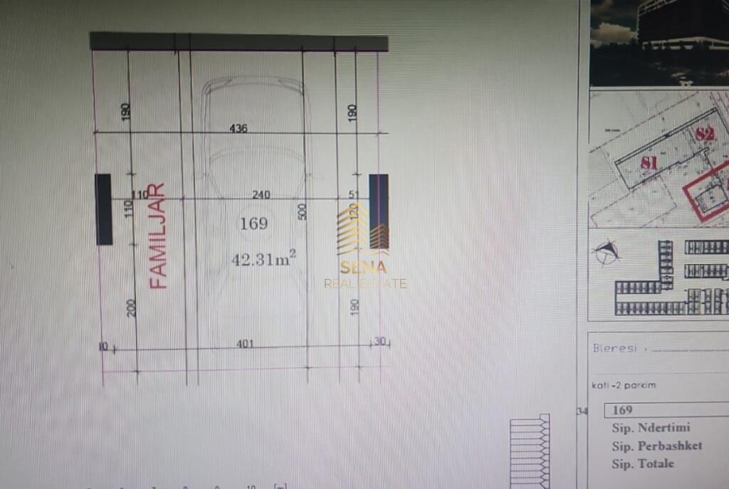 Vendono in vendita 2 posti auto, Complesso Mirabela – Xhamllik, 32.000 Euro