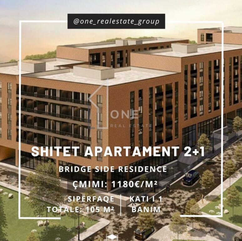 Shitet apartament 2+1