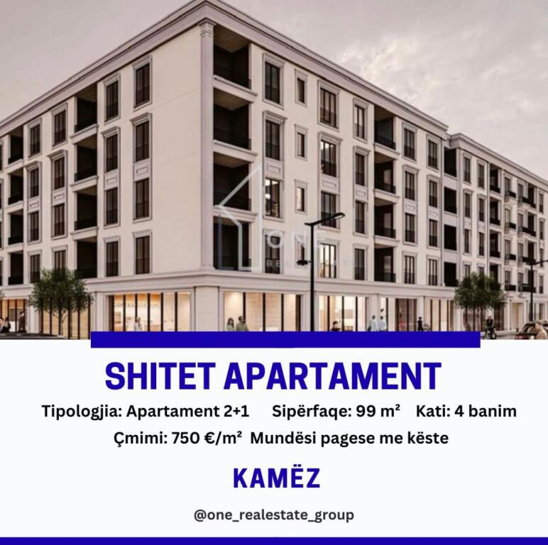 Shitet apartament 2+1
