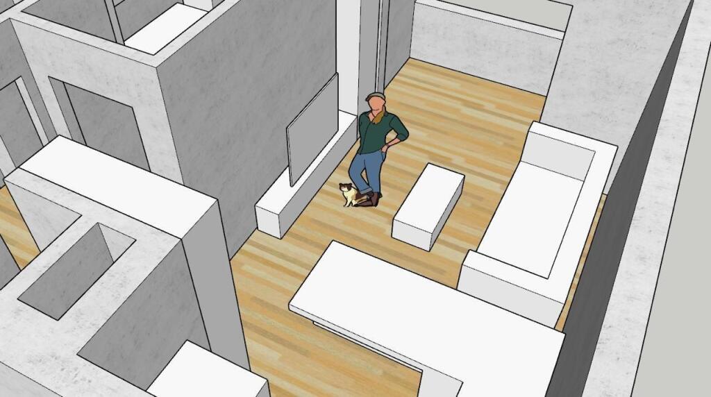 Apartment 1+1+parking space for sale at univers city, ready to furnish
