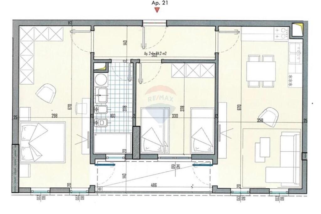 APARTMENT 2+1 FOR SALE AT UNIVERS CITY