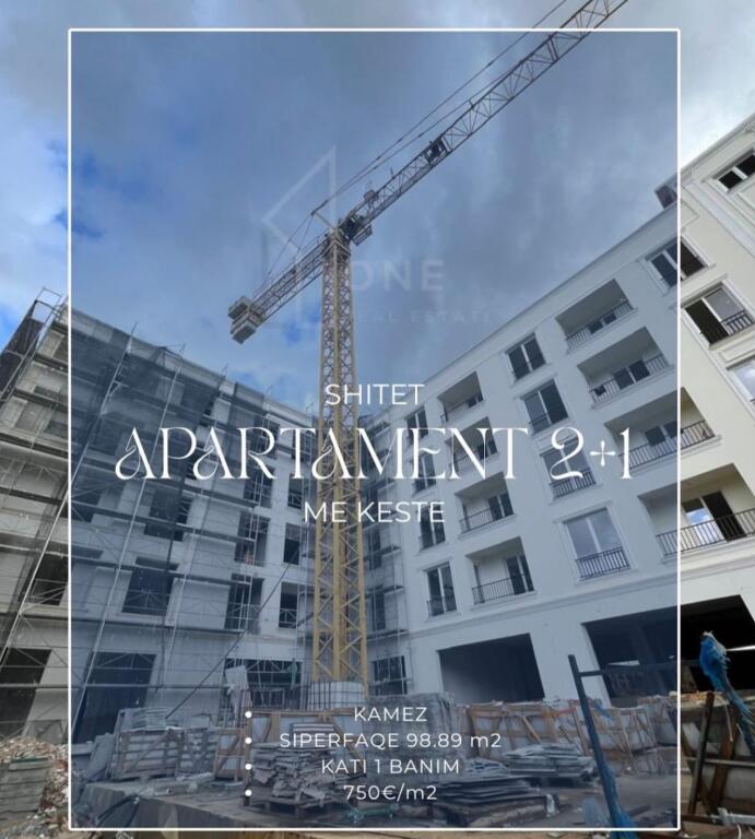 Shitet apartament 2+1