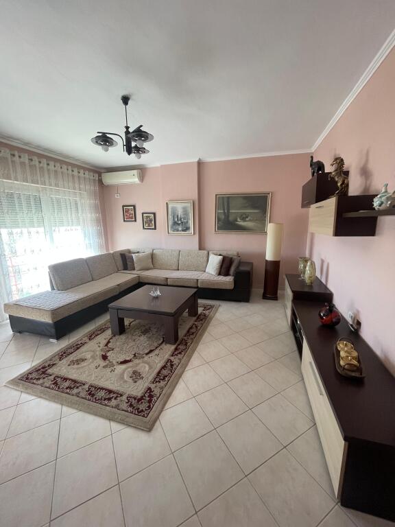 (Bank Intesa San Paolo) Apartment 2+1+2 parking spaces is given opposite Lapraka, Dritan Hoxha street