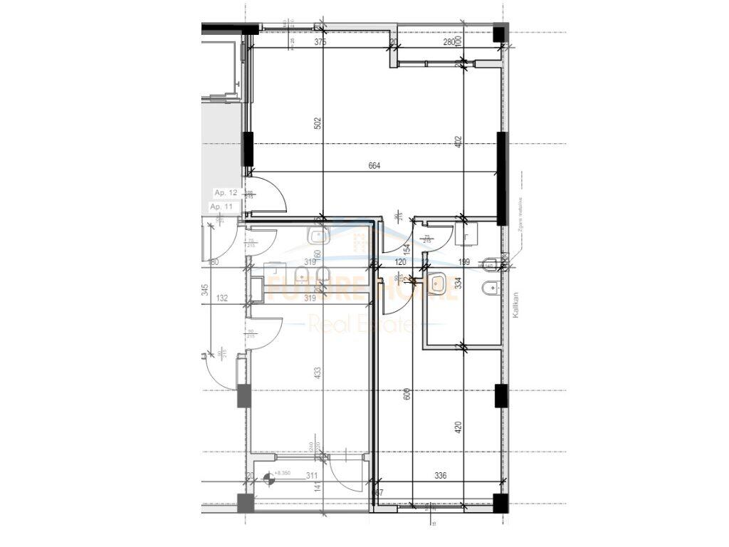 For sale, Apartment 1+1, Pazari Ri, Tirana.