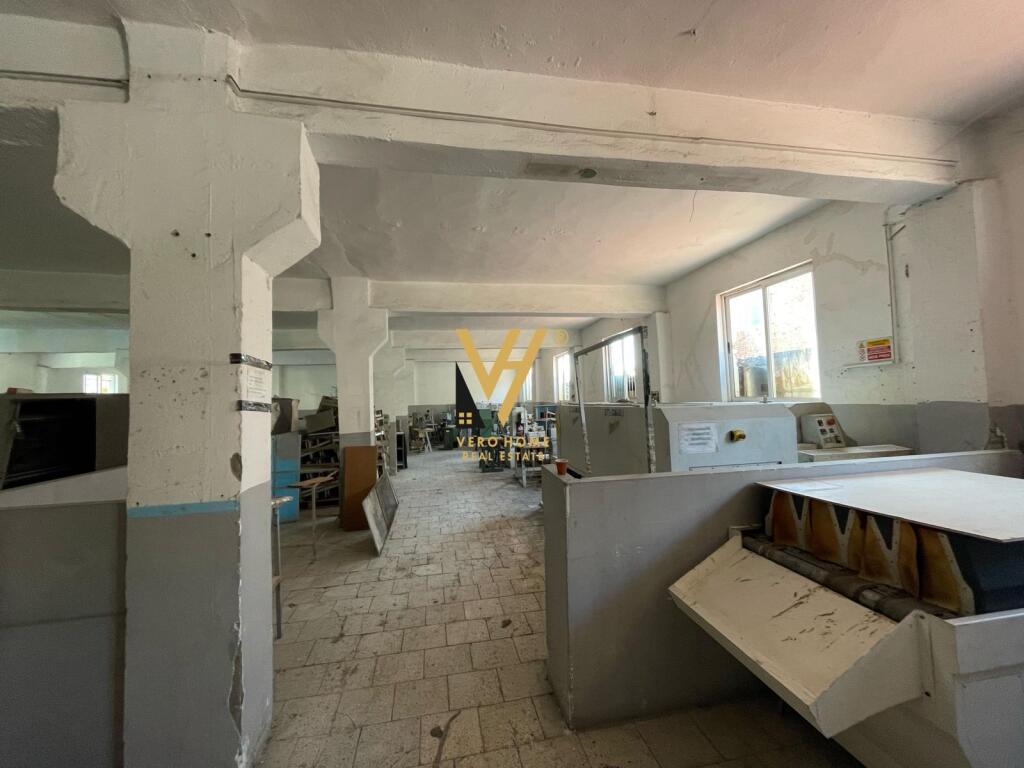 WAREHOUSE 400 M2 FOR RENT NEAR “BAJRAM CURRI” SCHOOL, RENT 1,200 EURO