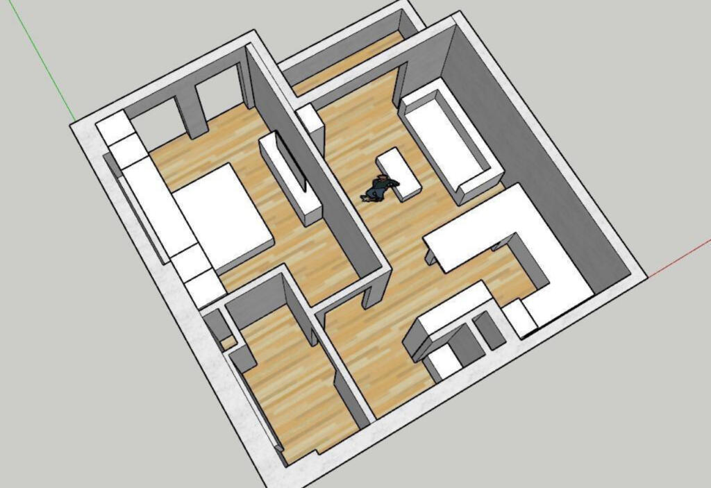 Apartment 1+1+parking space for sale at univers city, ready to furnish