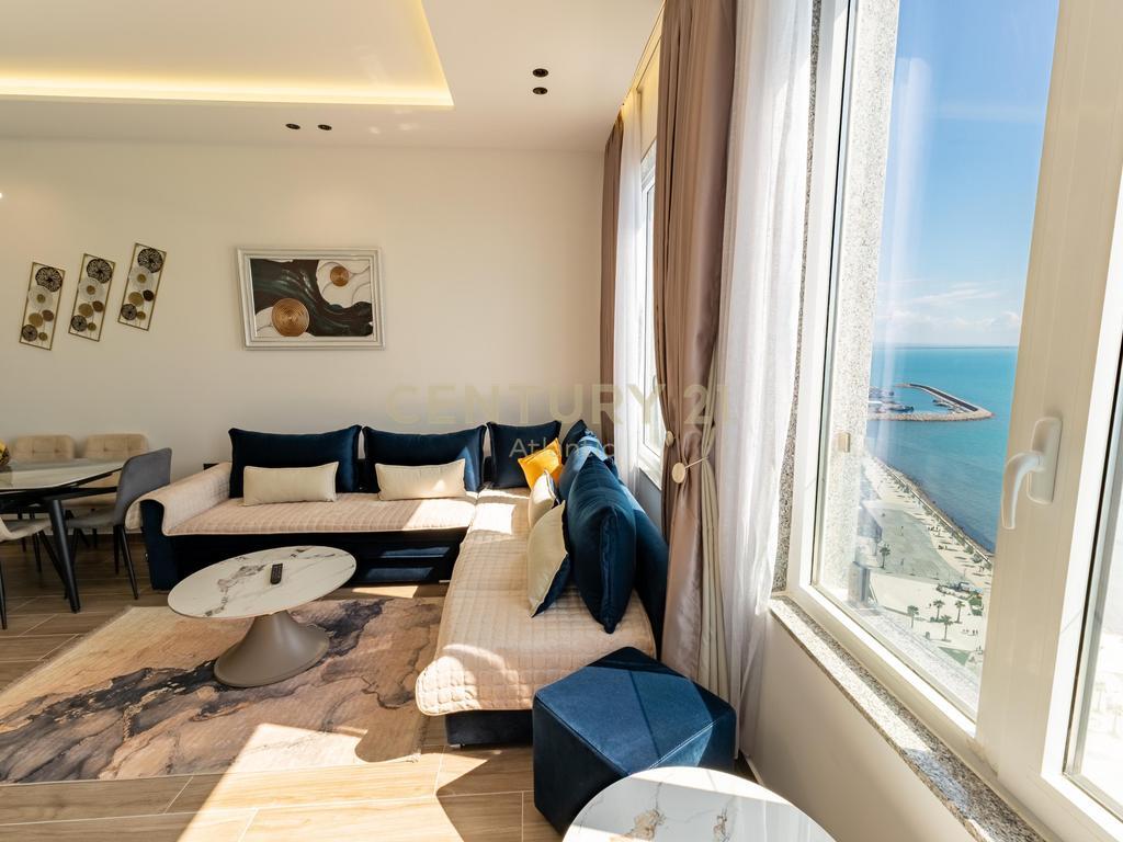 🌊 Sea-View Fully Renovated Apartment for Sale – 27-Story Building, Durrës 🏢✨