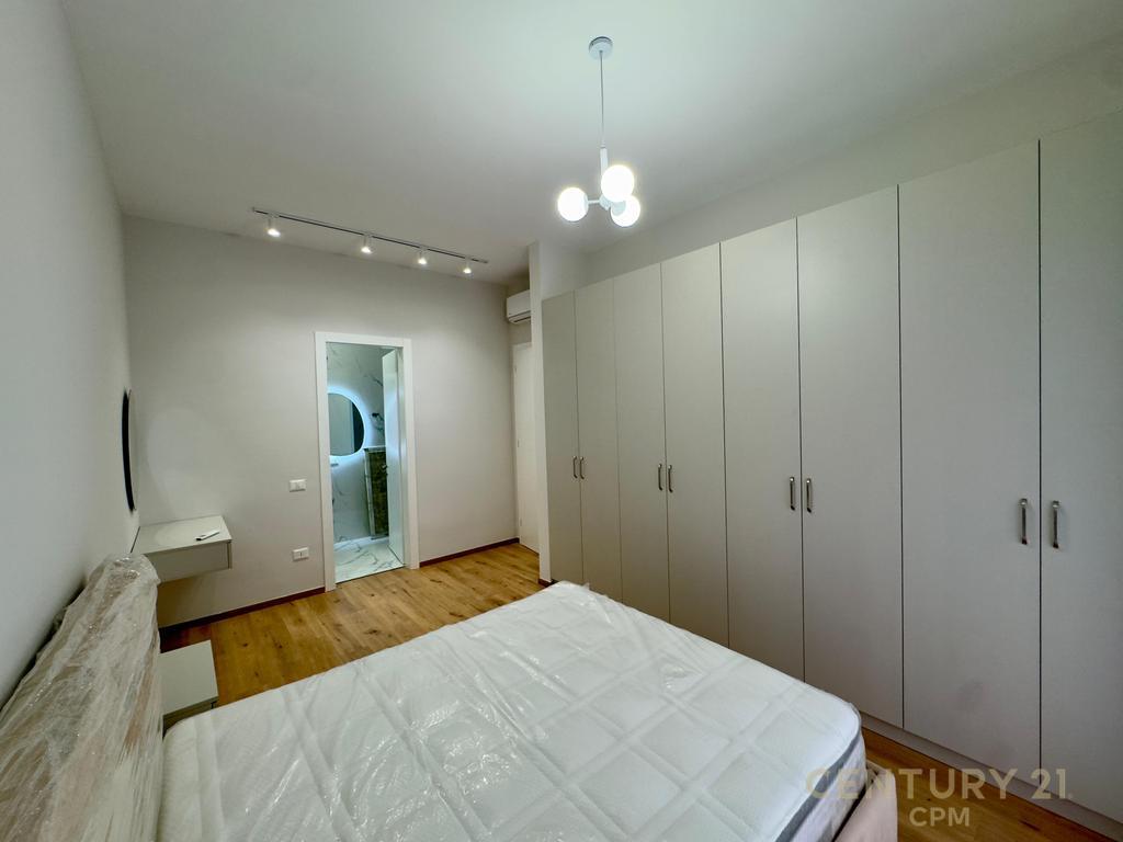 The apartment is located in the "Delijorgji" Complex, on Kavaja street.
