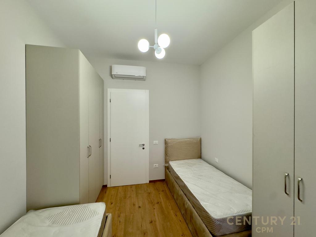 The apartment is located in the "Delijorgji" Complex, on Kavaja street.