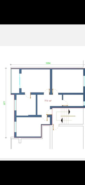 Apartment 2+1 for sale on Bardhyl Street on the main road near the Hospitals