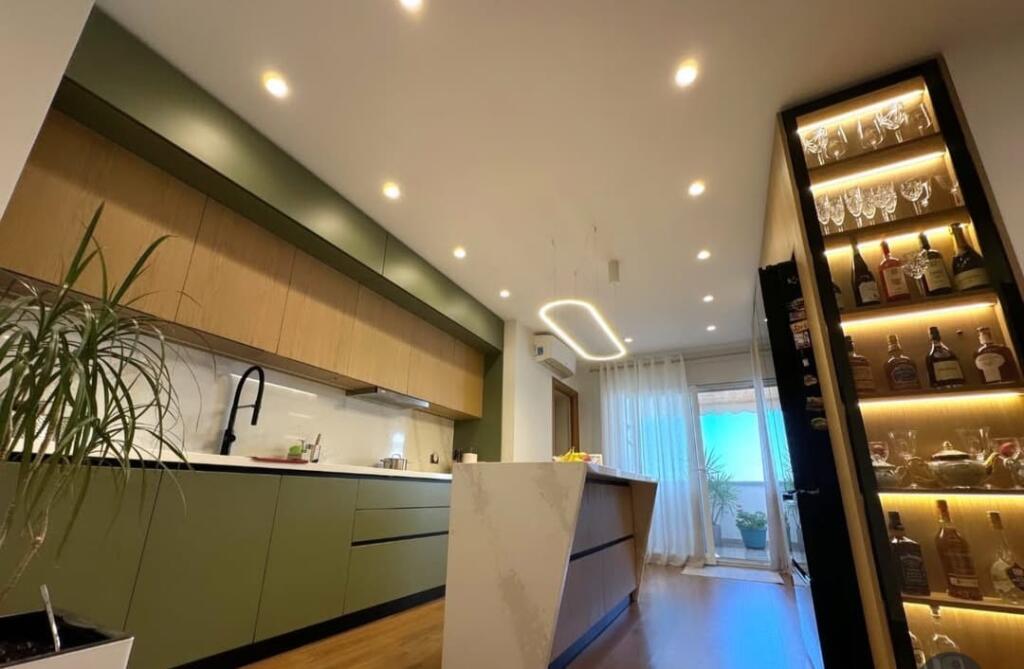 CONCORD CENTER SHESIM SUPER APARTAMENT 3+1+2 tualete+ambient i gatimit+verande