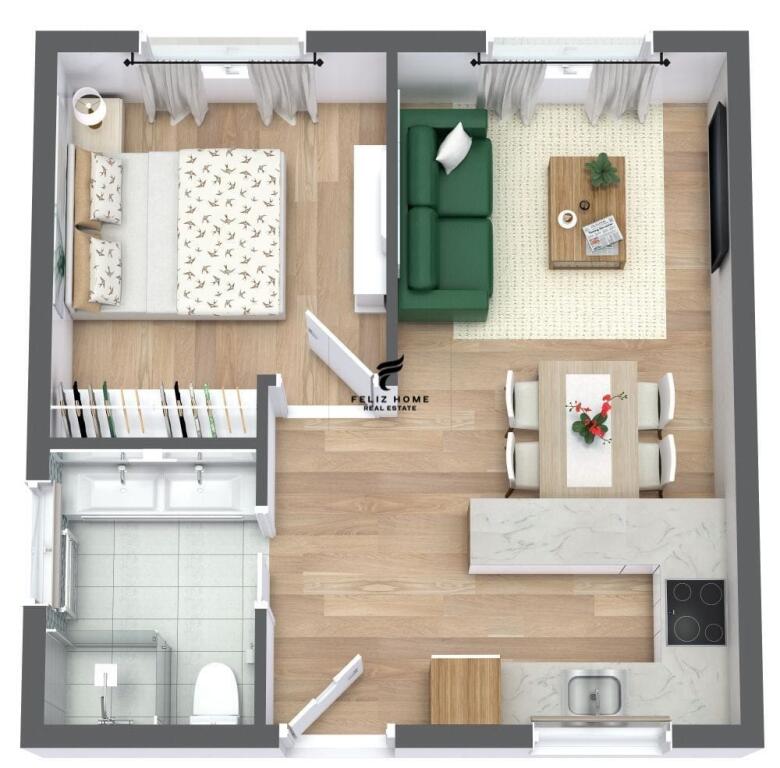 APARTMENT FOR RENT 1+1 PARIS COMMUNE 400 EURO