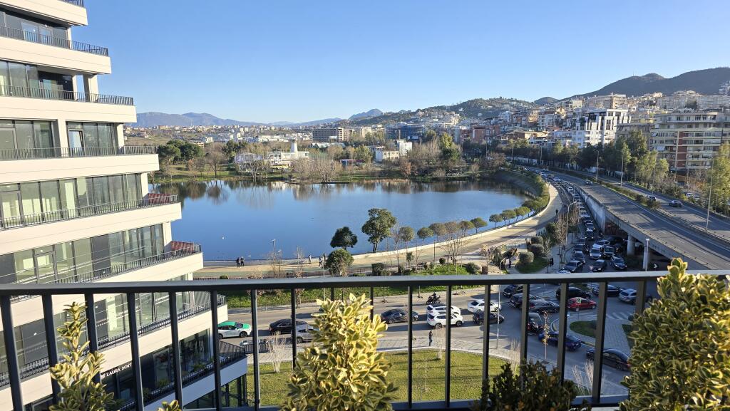 FOR RENT APARTMENT 3+1+PARKING IN LAKE VIEW RESIDENCE – ARTIFICIAL LAKE, TIRANA