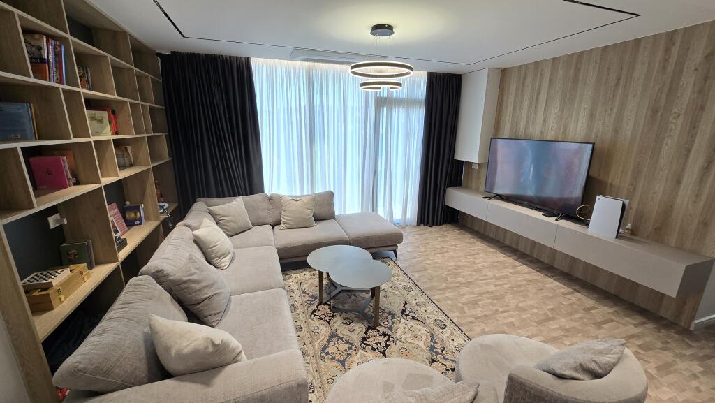 FOR RENT APARTMENT 3+1+PARKING IN LAKE VIEW RESIDENCE – ARTIFICIAL LAKE, TIRANA