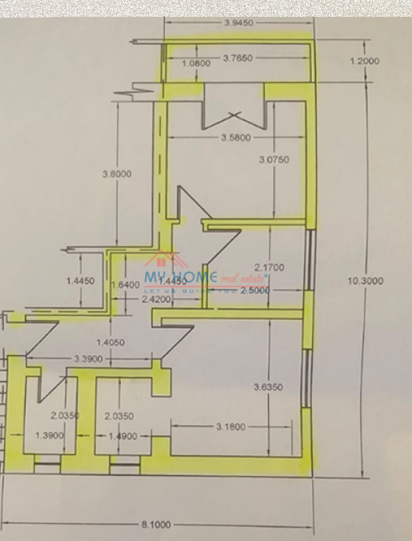 2+1 Apartments for Sale on Kavaja Street Tirana