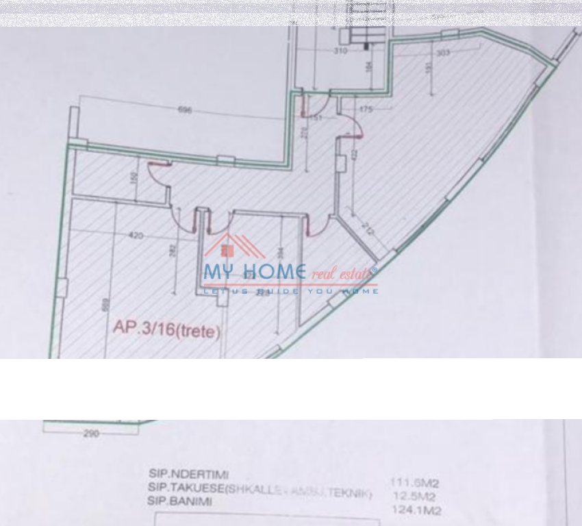 Apartamente 2+1 ne Shitje Fresk Tirane