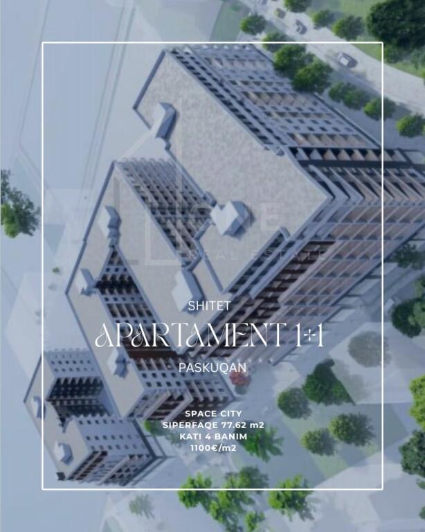 Apartment 1+1 for sale Paskuqan
