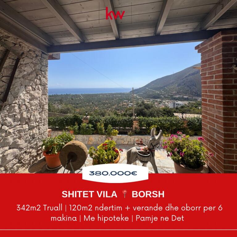 Shitet Vilë me Truall në Borsh – Mundësi Unike Investimi