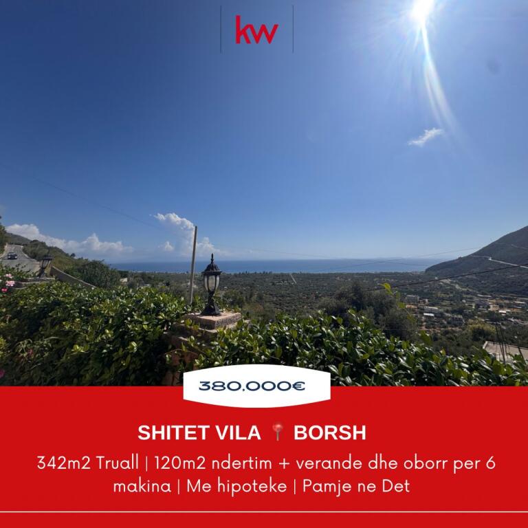 Shitet Vilë me Truall në Borsh – Mundësi Unike Investimi