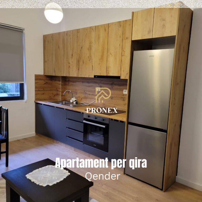 Apartament per qira 1+1 Qender