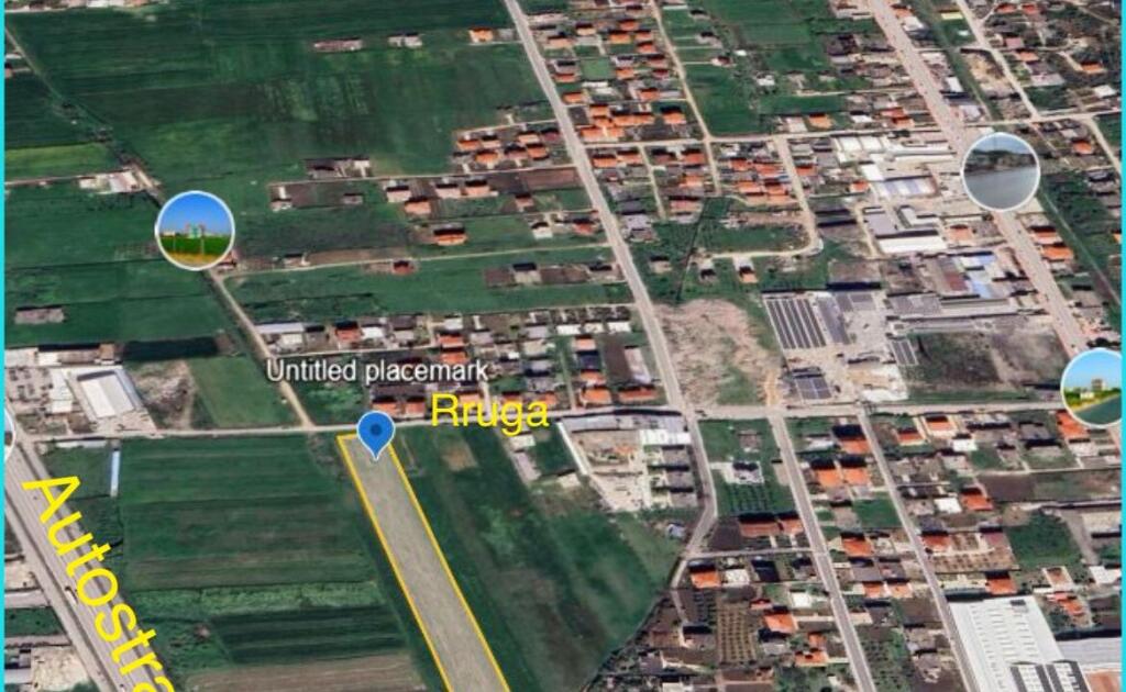 Land for sale for private villas near Koralit, Kavaje