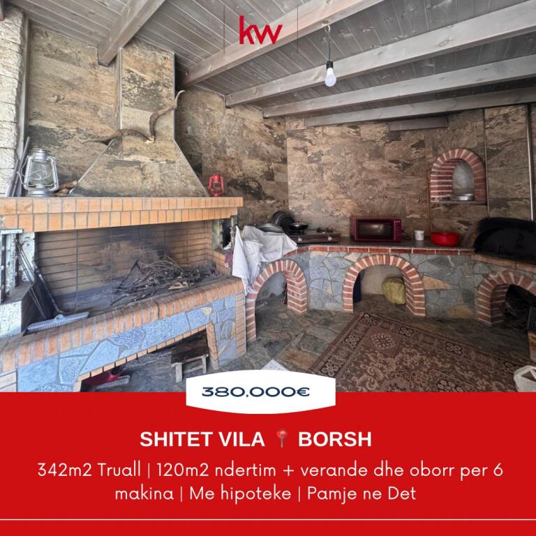 Shitet Vilë me Truall në Borsh – Mundësi Unike Investimi
