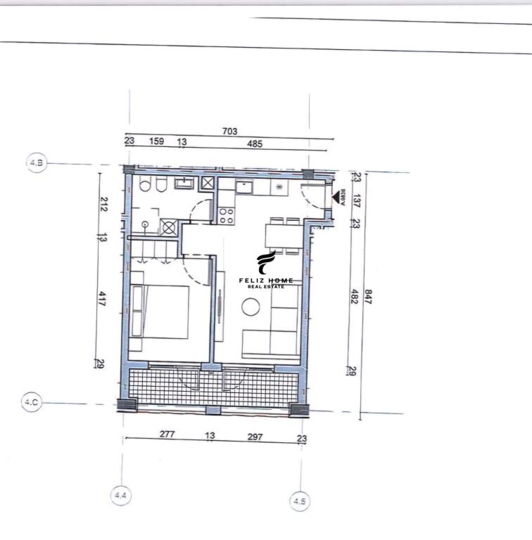 VENDESI APPARTAMENTO 1+1 FRESK 92.000 EURO