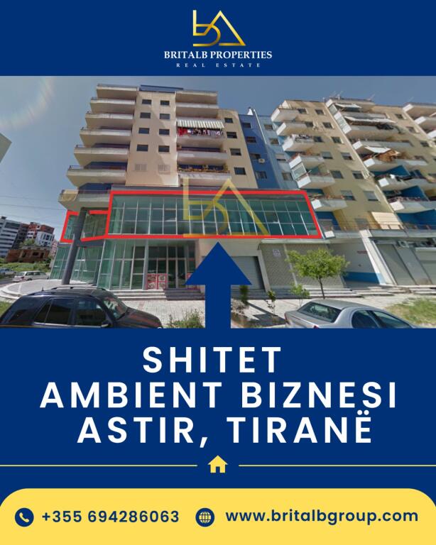 Shitet ambient biznesi në Astir, Tiranë