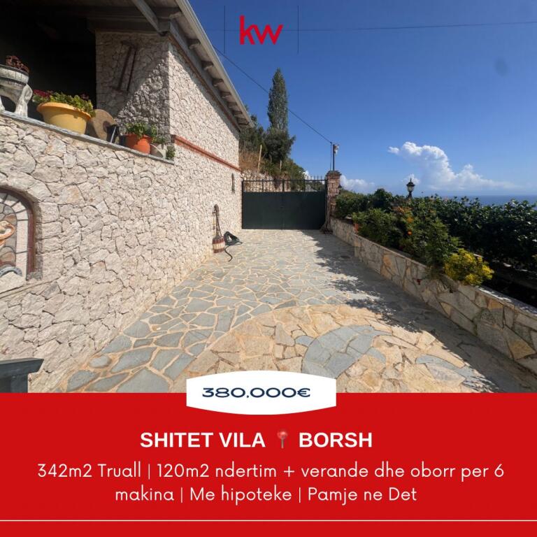 Shitet Vilë me Truall në Borsh – Mundësi Unike Investimi
