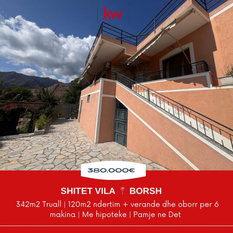 Shitet Vilë me Truall në Borsh – Mundësi Unike Investimi