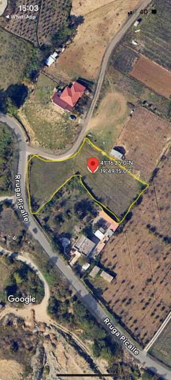 Land for sale in Picallë/ Tirana