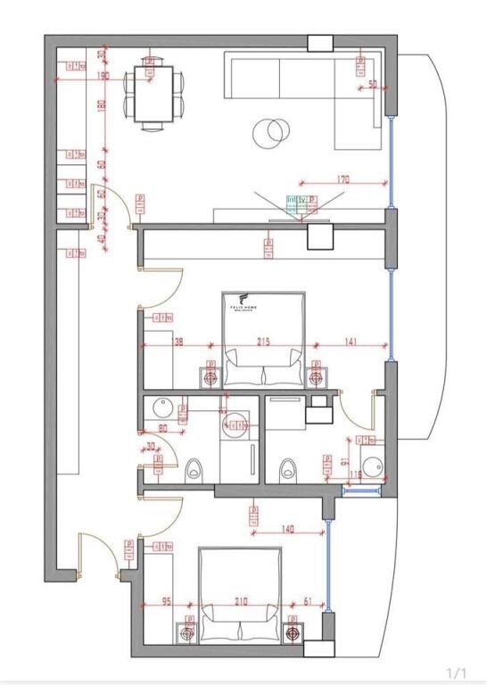 FOR SALE APARTMENT 2+1+2 FRESK 120,000 EURO