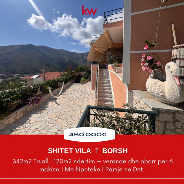 Shitet Vilë me Truall në Borsh – Mundësi Unike Investimi