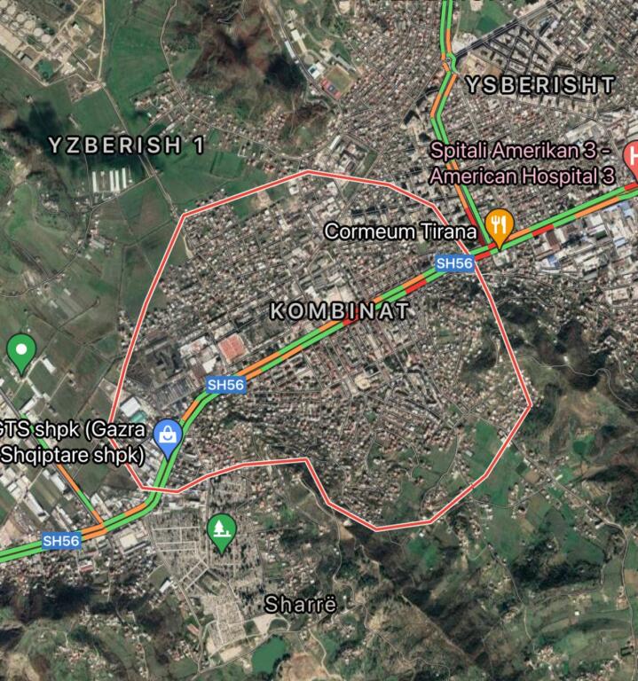 Magazzino su 2 piani in affitto a Prush vicino a PRIMAVERA a Tirana (ID 4281242)