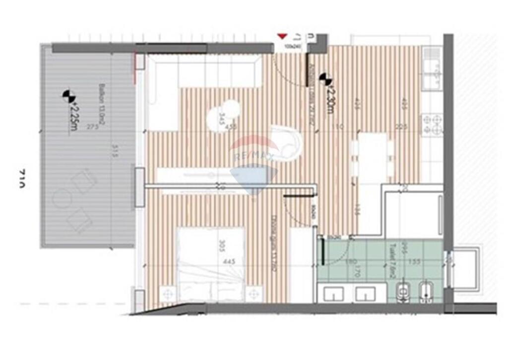 APARTMENT 1+1+PARKING FOR SALE IN DHERMI!