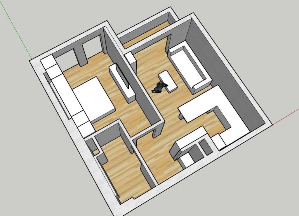 APARTAMENT 1+1 + POST PARKIMI PER SHITJE TE UNIVERS CITY 
