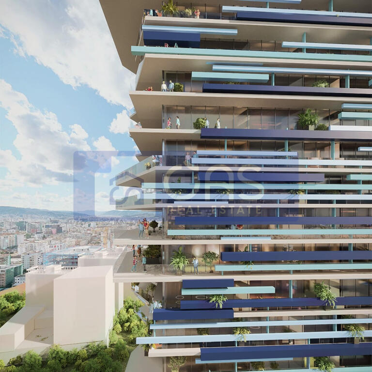 Appartamenti in vendita – Torre di 44 piani in costruzione, Nuovo Viale