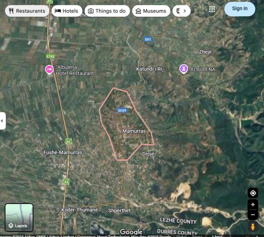 OKAZZION! Toke ne shitje Ne Mamurras (ID 4191176)