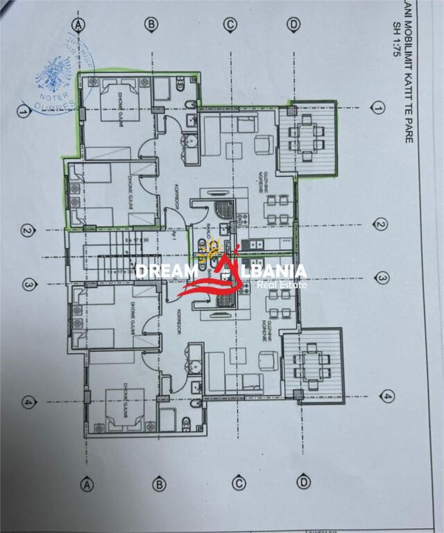 2+1 apartment for sale in the Lalezi area, in Durres at the “Perla” Resort (ID 41211792)