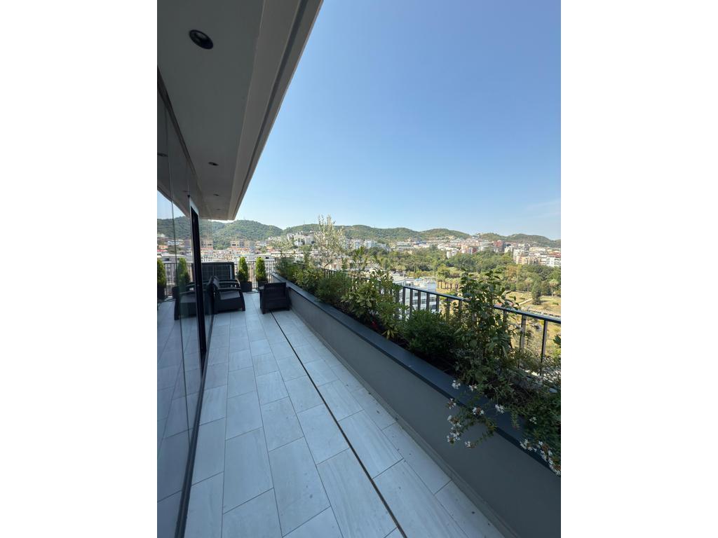 🌿 Me Qira Apartament Luksoz 2+1 | Rezidenca “Lake View” | Pamje nga Kopshti Botanik
