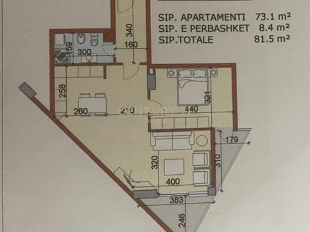 🏡 Me Qira Apartament 1+1 | Kati i 5-të | Pallat i Ri me Ashensor | 1000 €/muaj