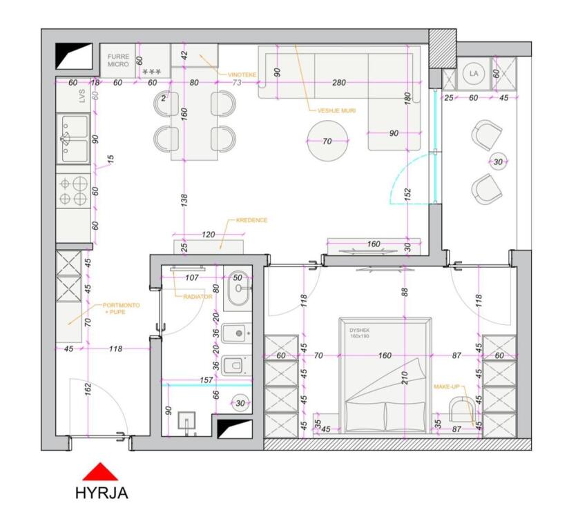 Shitet Apartament 1+1 Golden Park