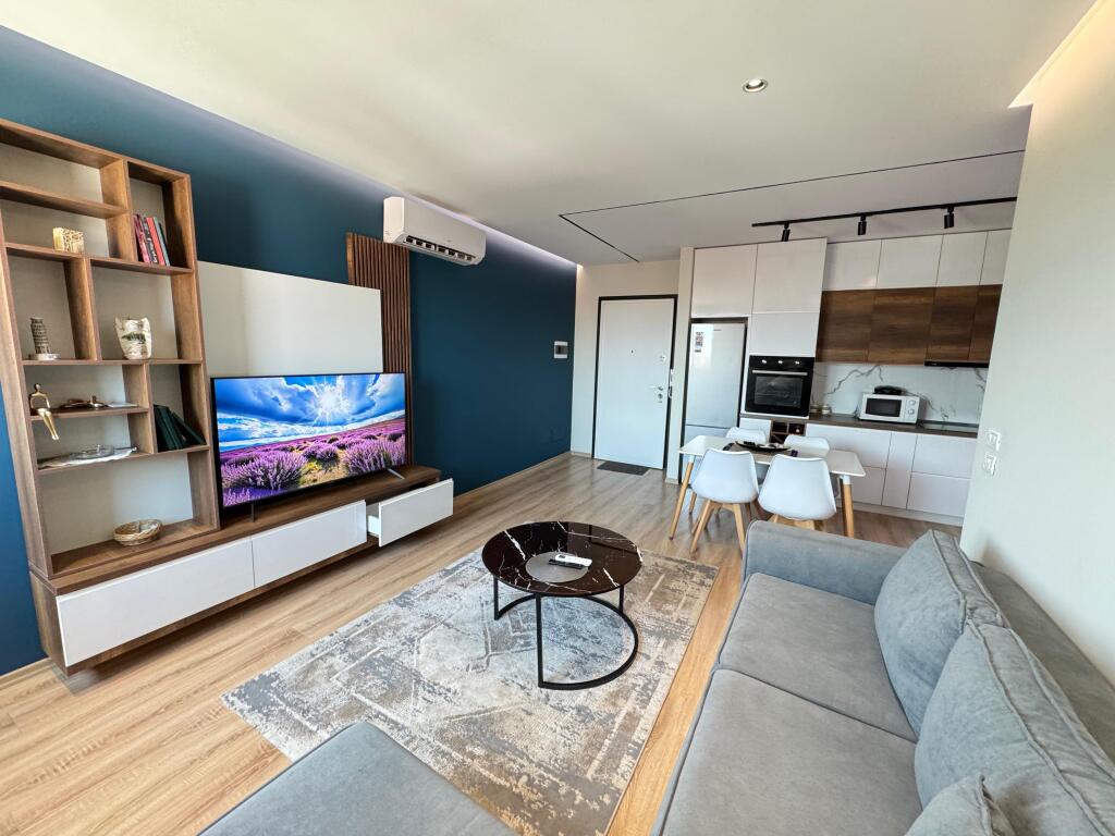 Jepet me qera Apartament 2+1  Adresa : Astir Future Home  Kati 6  I mobiluar  Cmimi 60,000 lek ne muaj