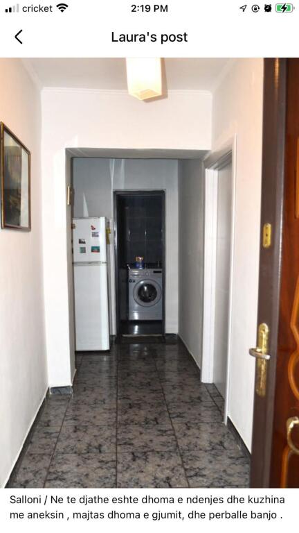 Appartamento casa in affitto 28.000 lek al mese, vicino all'Ospedale Americano di Durazzo.