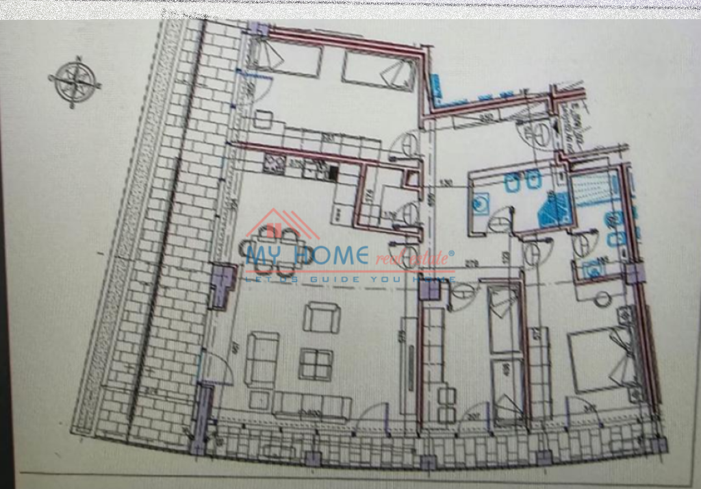 Apartment 3+1+2 Parking Spaces for Sale at Lake View Residence