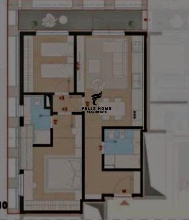 VENDESI APPARTAMENTO 2+1+2 ZOGU ZI 295.000 EURO