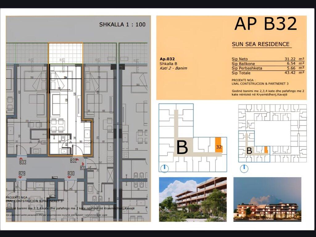 VENDESI UNO STUDIO NELLA RESIDENZA PIÙ NUOVA A GOLEM, SUN SEA RESIDENCE!! POSSIBILITÀ DI PAGAMENTO A RATE!!
