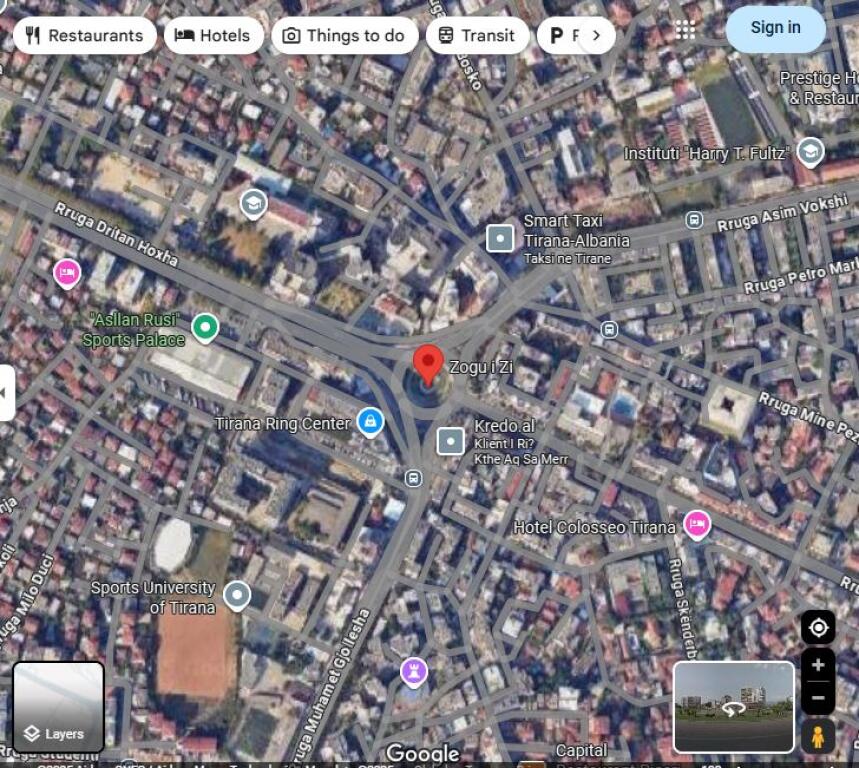 Garage in vendita nel centro di Tirana vicino al Viale “Zogu I”(ID EV)