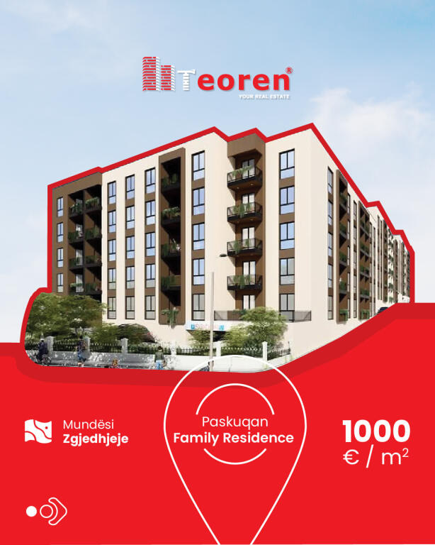 Apartamente në shitje – Family Residence, Paskuqan!